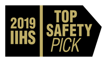 Figure au palmarès Meilleur choix – Sécurité+ de l’IIHS pour 2019 lorsqu’il est équipé du système d’alerte de collision avant livrable en option et de phares précis