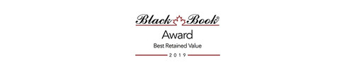 Black Book Award Best Retained Value 2019