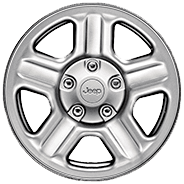 16-inch slot-spoke styled steel