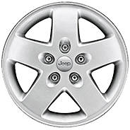 17-inch Moab Sparkle Silver aluminum