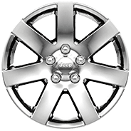 18-inch 7-spoke polished aluminum