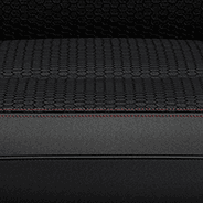 Tissu noir de catégorie supérieure avec logo Rubicon<sup>MD</sup>