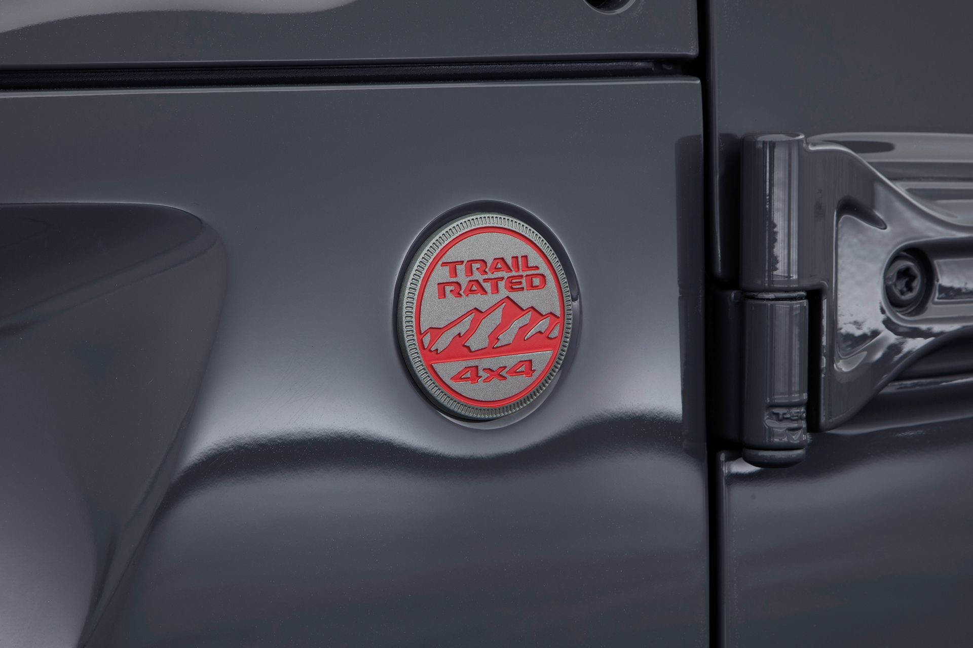 2018 Jeep Wrangler JL Trail Rated Badge for off-road capability