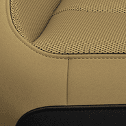 Tissu avec logo Sahara<sup>MD</sup> <br> brodé – Havane rétro