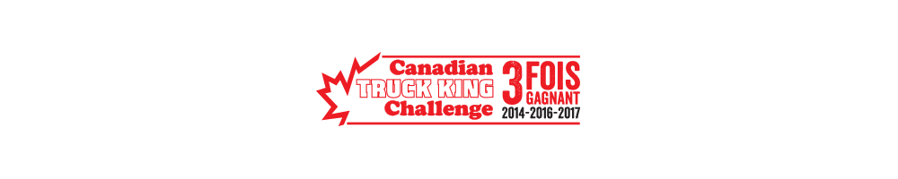 Gagnant du concours Truck King Challenge en 2017 (trois fois gagnant)