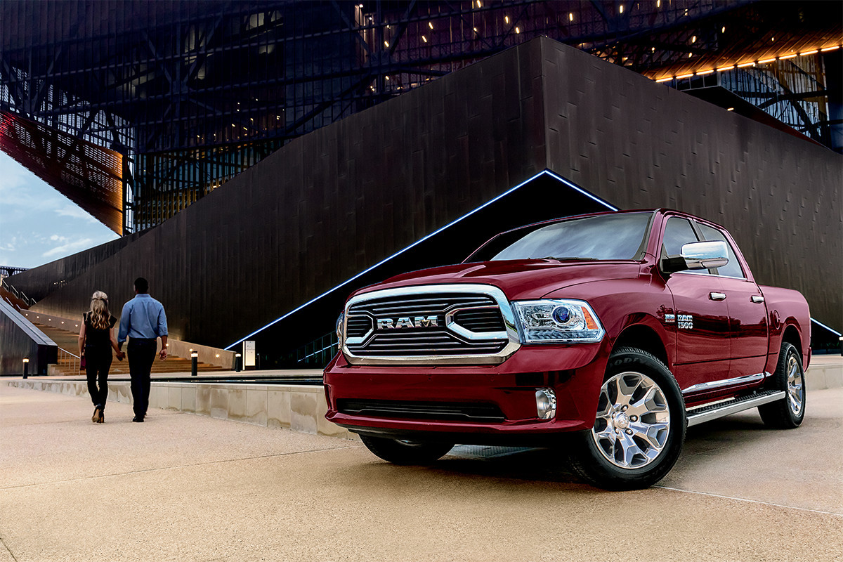 Caractéristiques extérieures du Ram 1500 2018 – design aérodynamique évolué