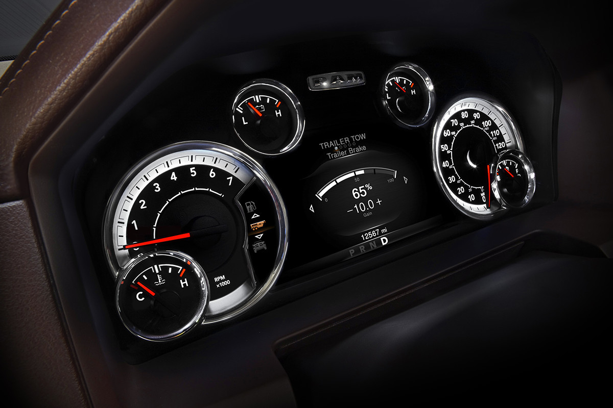 Ram 1500 2018 – caractéristique de sécurité, commande de frein de remorque