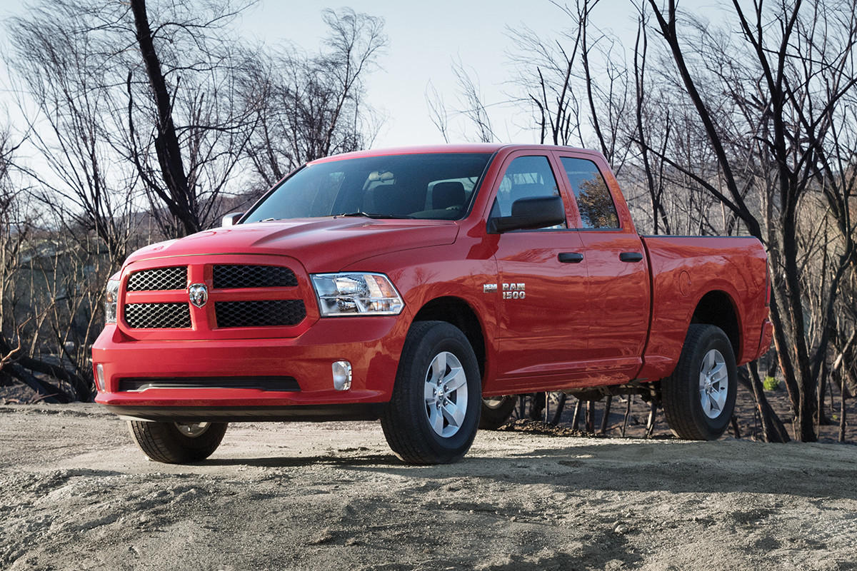 2019 Ram 1500 Classic with Flame Red appearance in nature