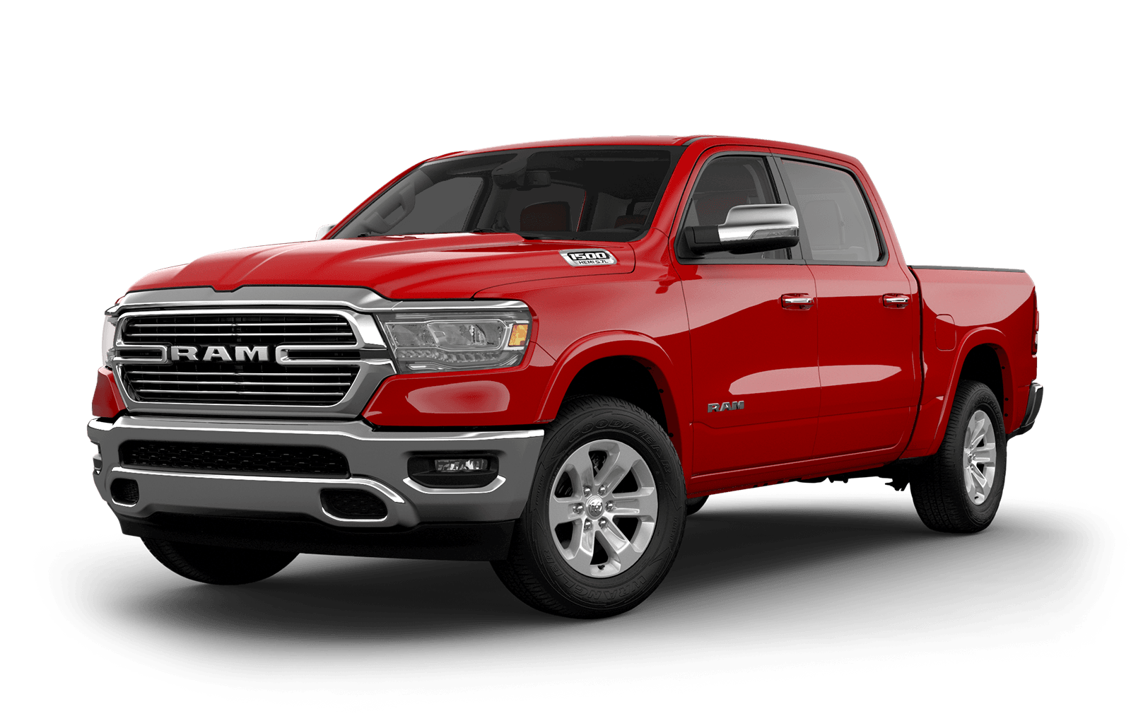 2019 Ram 1500 colour Flame Red