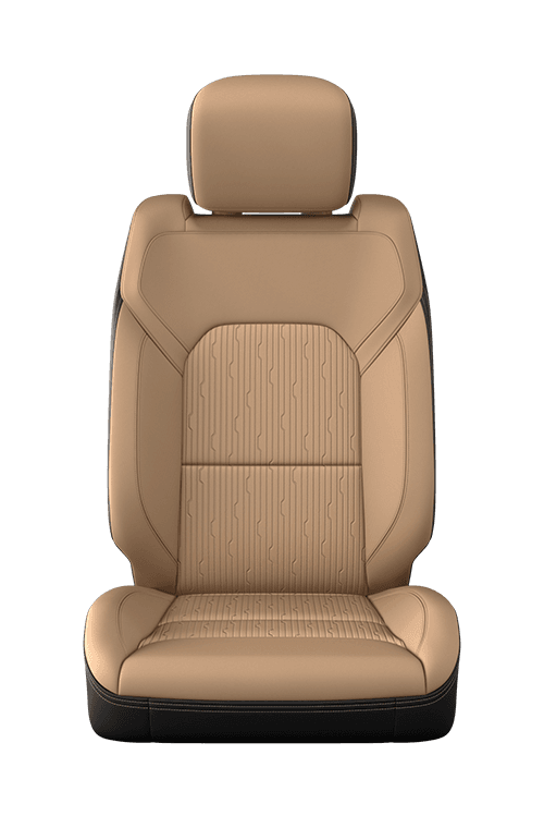 2019 Ram 1500 interior seating cloth light mountain brown black