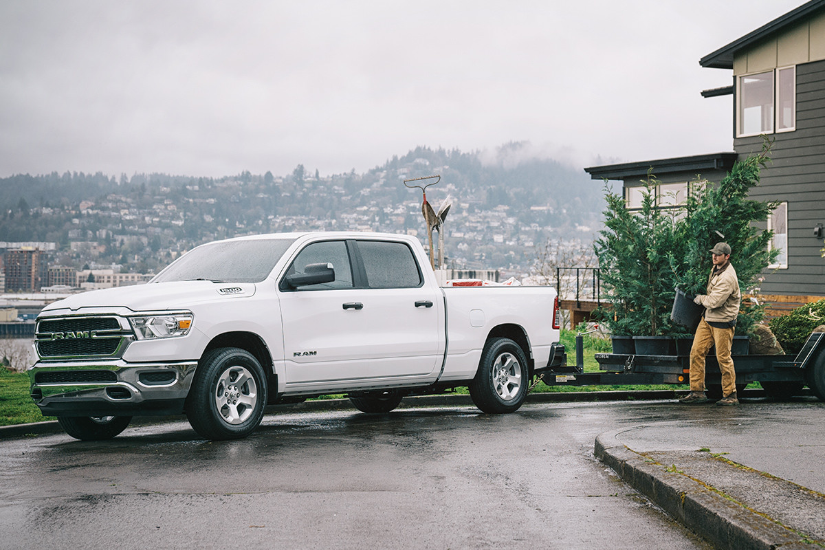 Ram 1500 2019 – toute nouvelles capacités de remorquage et de rangement, à l’extérieur