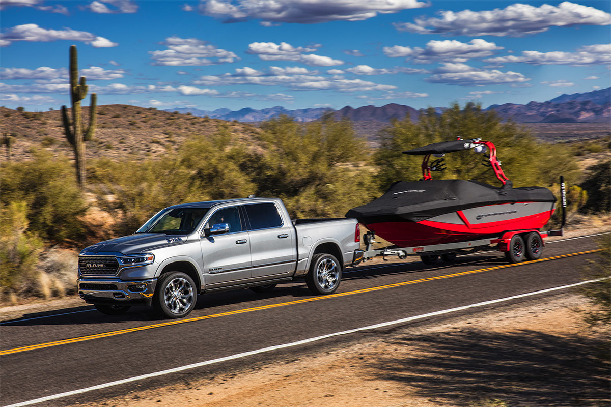 2019 RAM Commercial 1500 pickup truck with EcoDiesel v6 engine