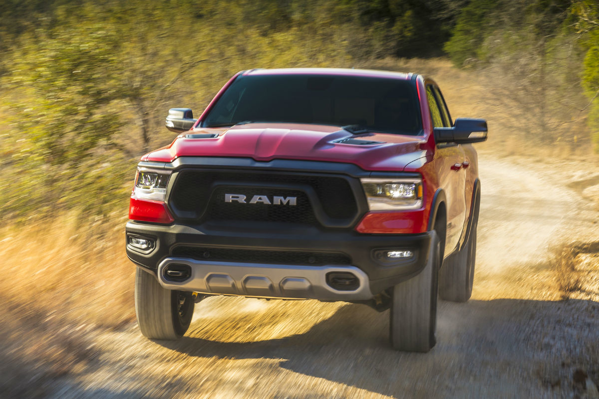 2019 Ram 1500 exterior front frame rail