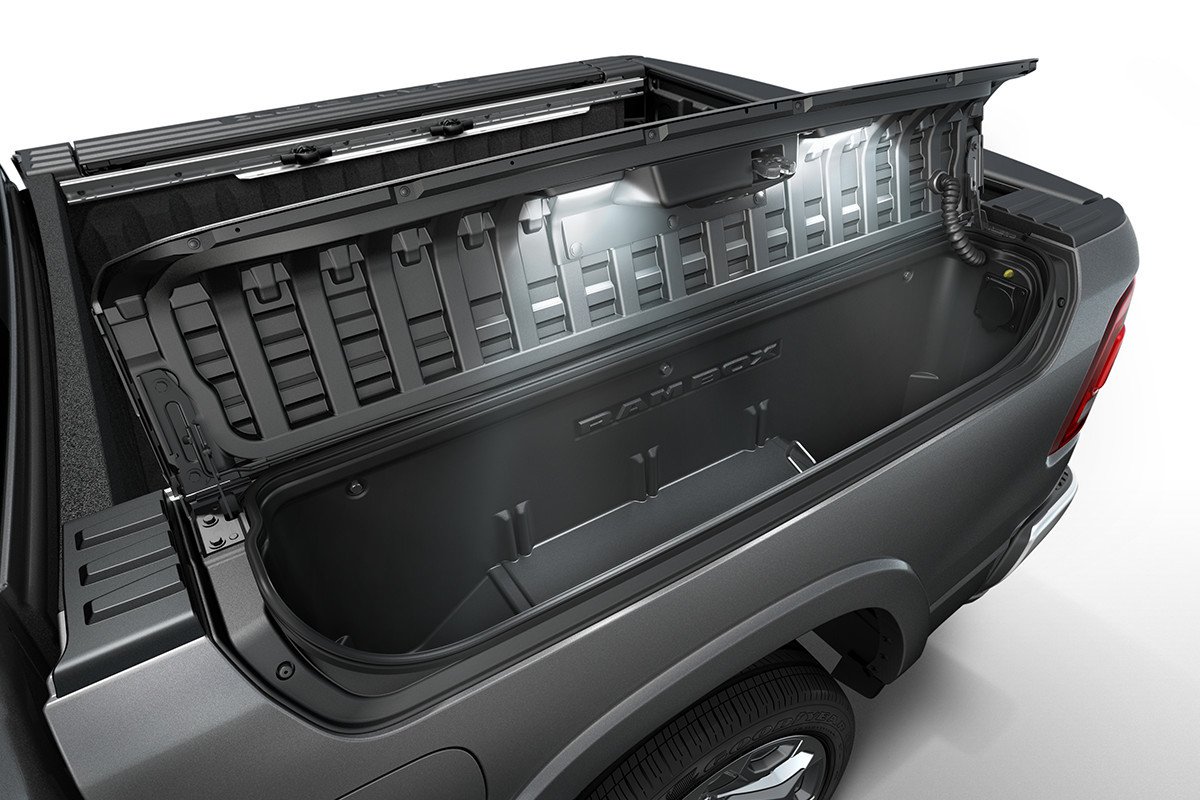 2019 Ram 1500 Enhanced RamBox Cargo Management System