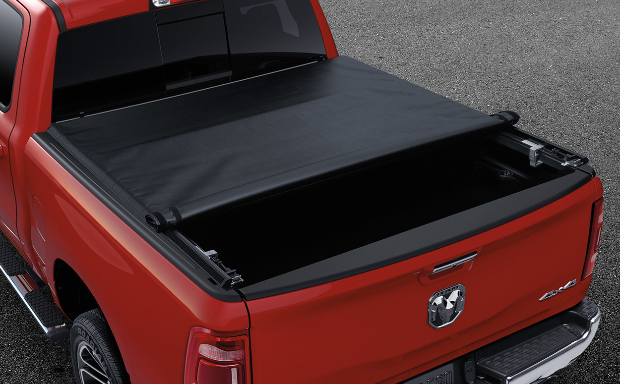 2019 Ram 1500 Mopar accessory on red truck
