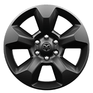 20‑inch Black aluminum