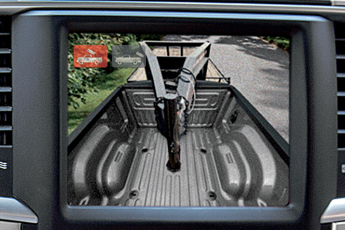 Camion RAM 2500 2018 – caméra de l’espace utilitaire