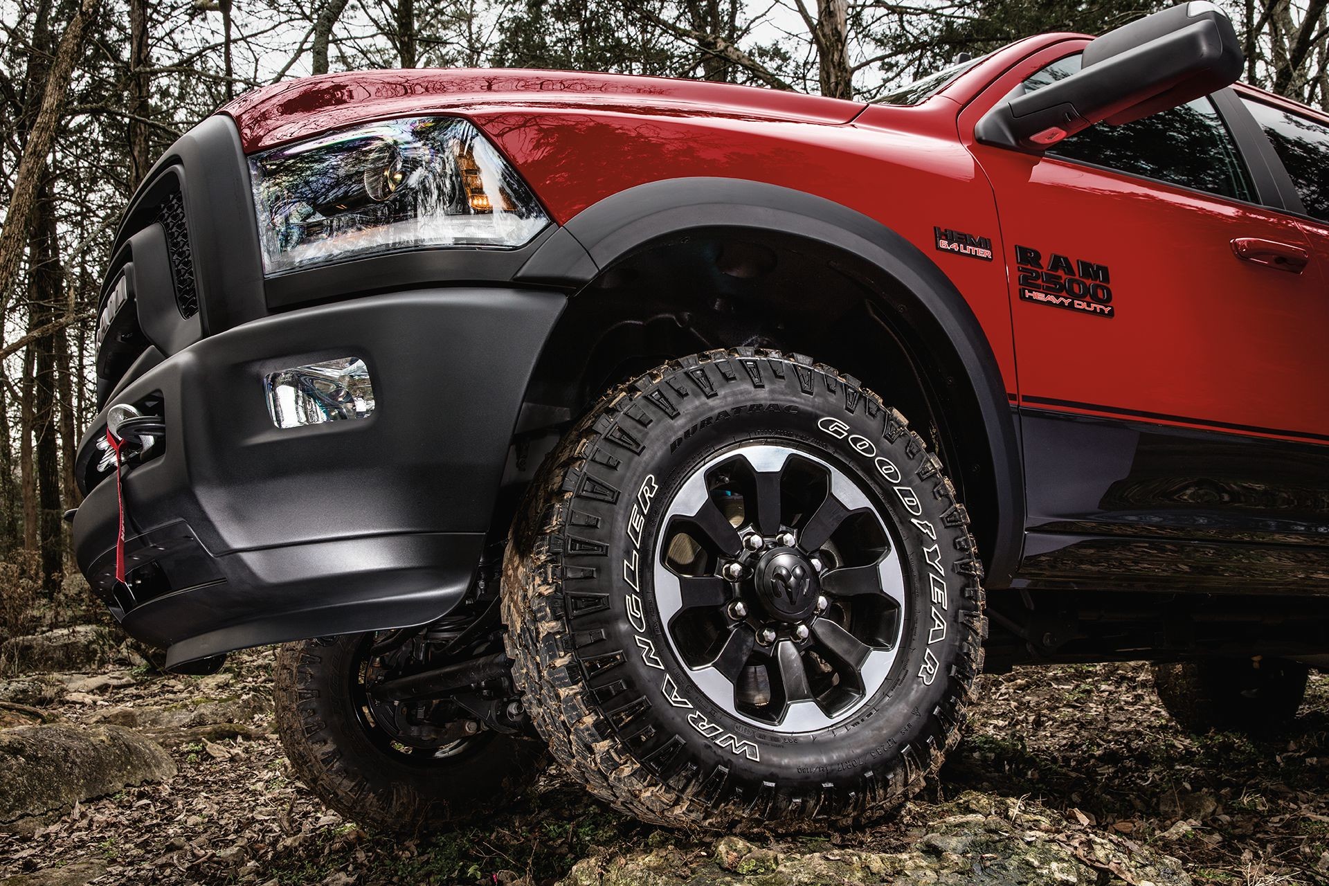 2018 RAM 2500 pickup truck 17 inch aluminum wheels