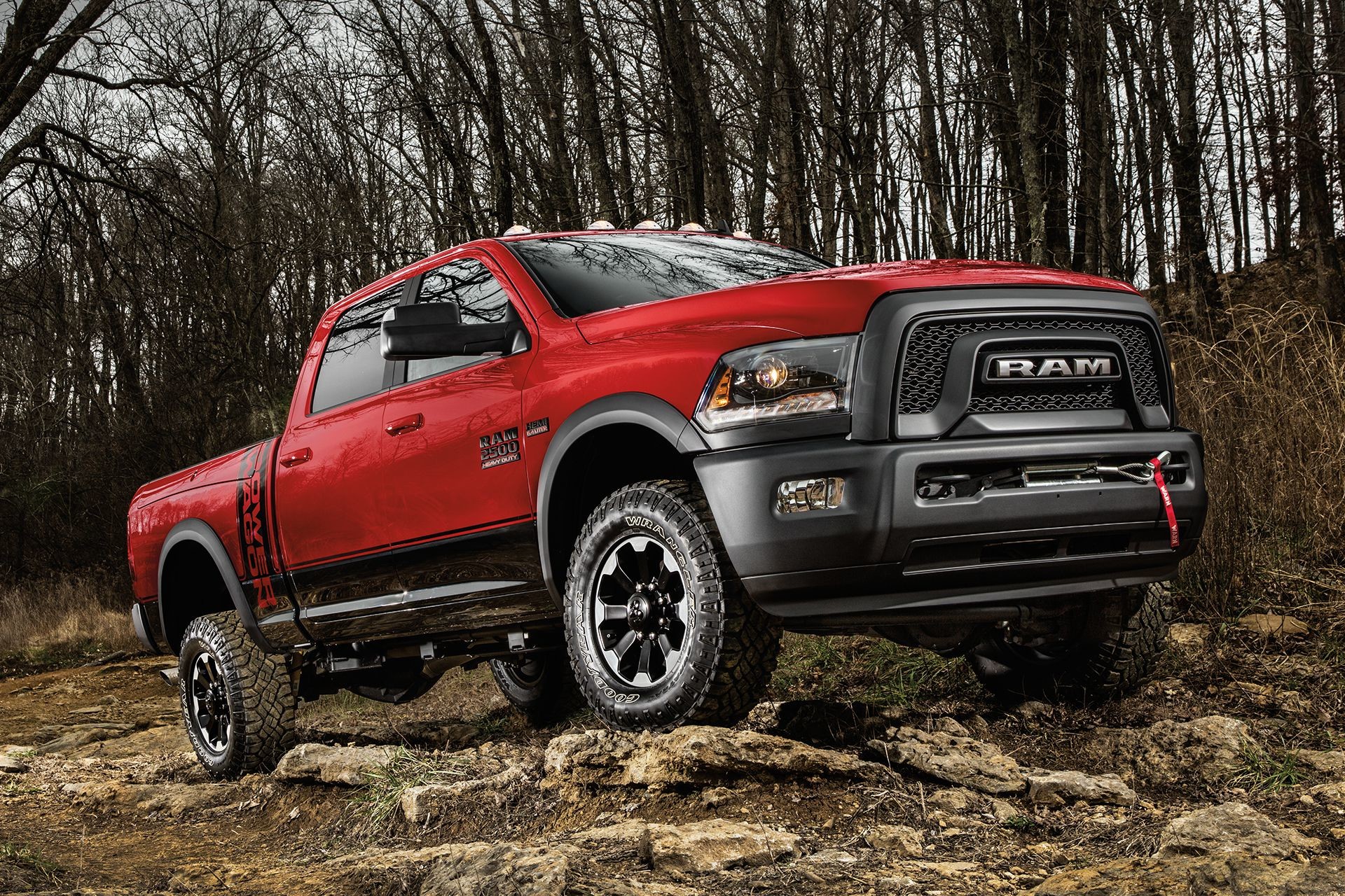 2018 RAM 2500 full-size off-road pickup truck