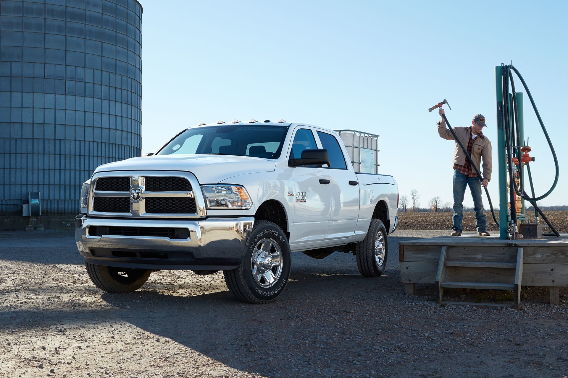 2018 RAM 2500 luxurious pickup truck