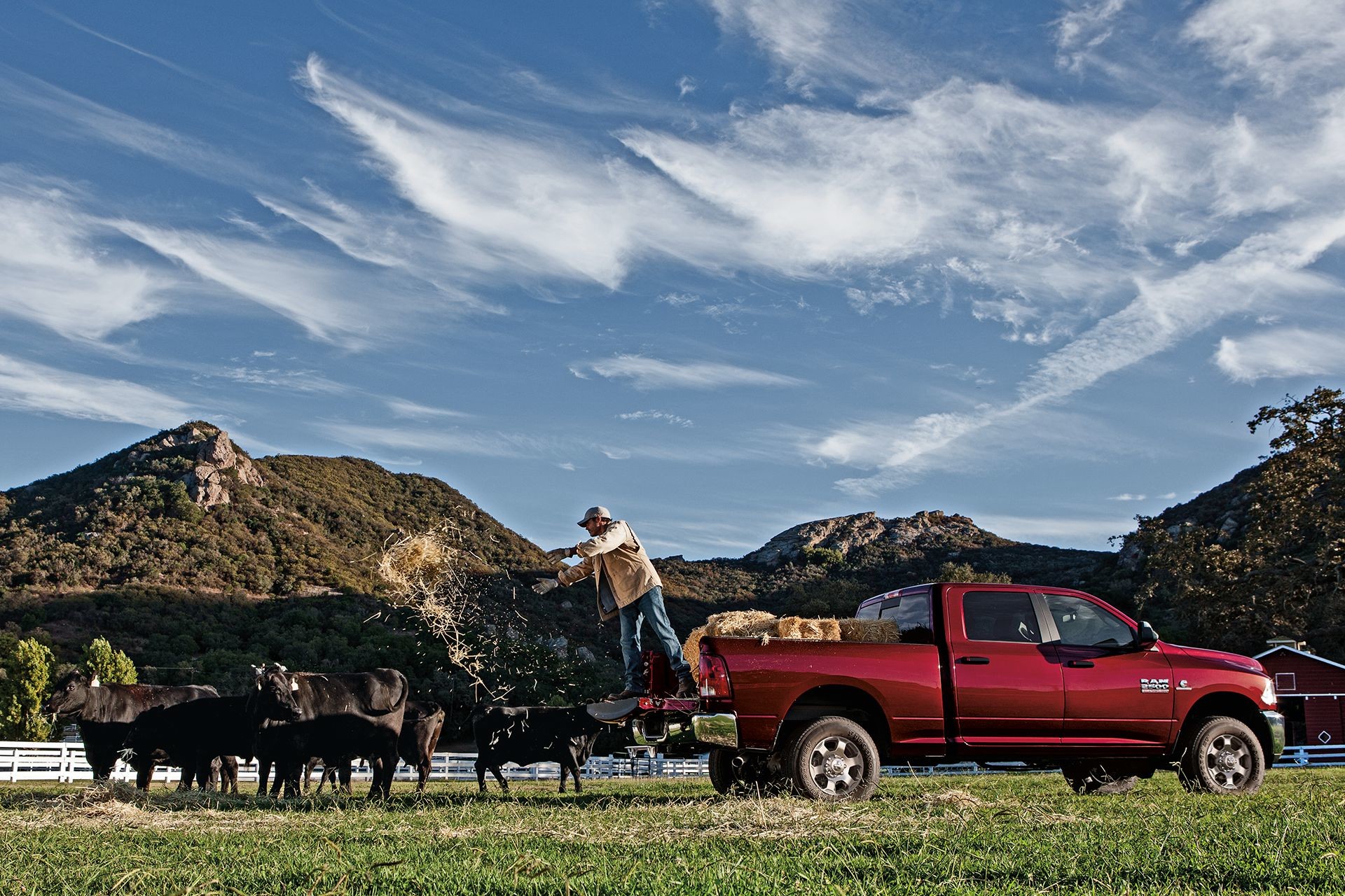 2018 RAM 2500 heavy duty diesel pickup truck