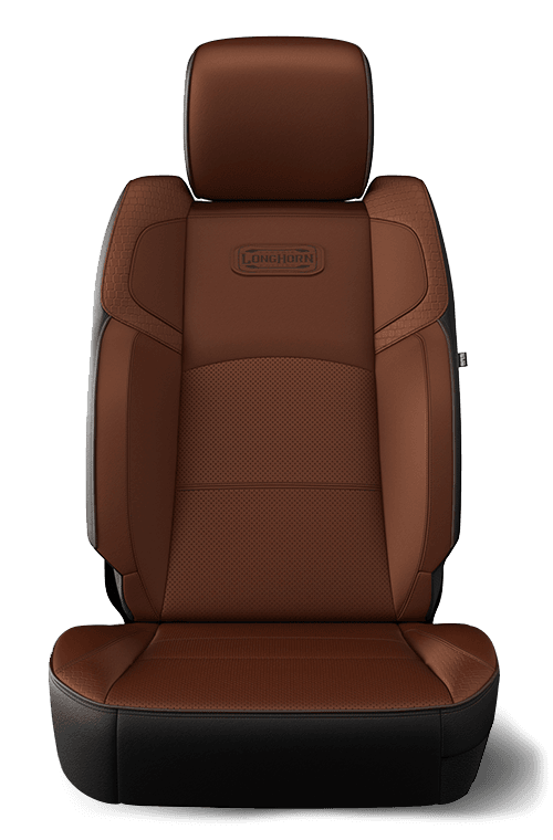 Premium Leather with Perforated Inserts - Black / Cattle Tan