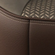 Leather Faced with Perforated Inserts - Mountain Brown/ Light Frost Beige