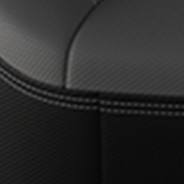 Vinyl with Cloth Tread-Embossed Insert - Black/ Diesel Grey