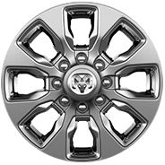 20-inch Satin Carbon with Chrome insert