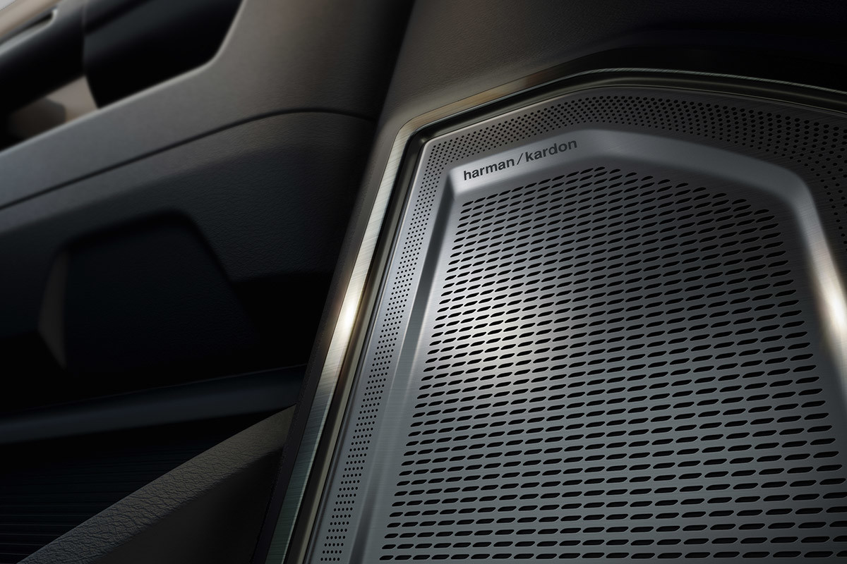 Harman/Kardon Sound system of the 2020 Ram 2500