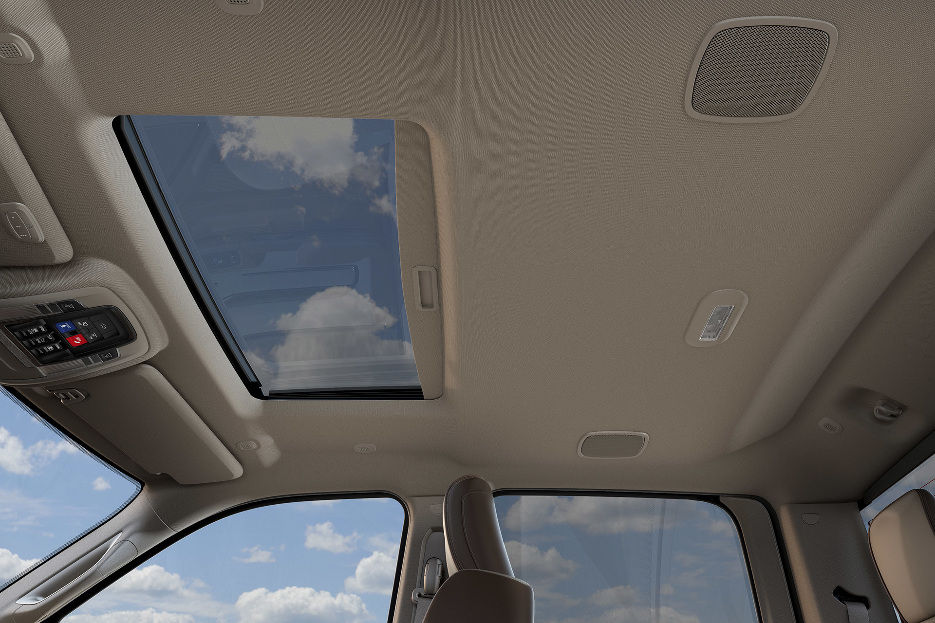 Sunroof of the 2020 Ram 2500