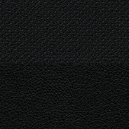 Leather-faced with perforated inserts - Black with Light Slate Grey accent stitching and embroidered Power Wagon<sup>®</sup> logo