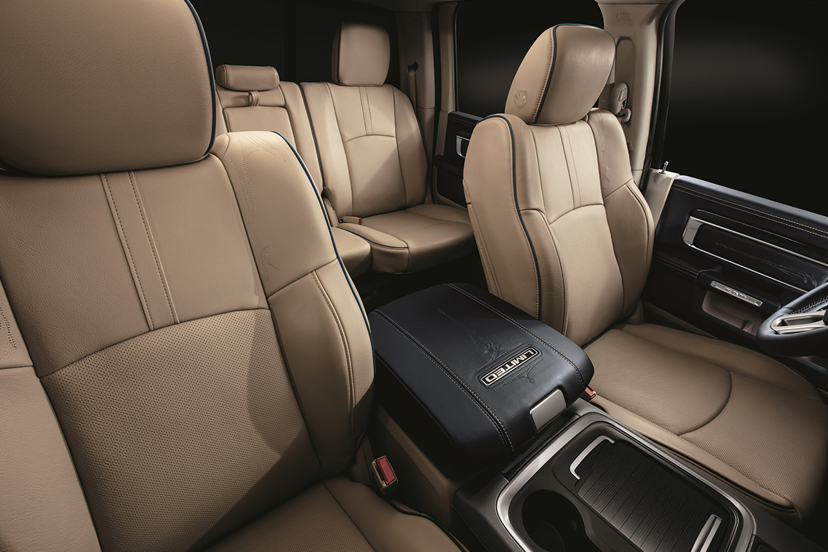 2018 RAM 3500 truck limited Tungsten edition luxury interior