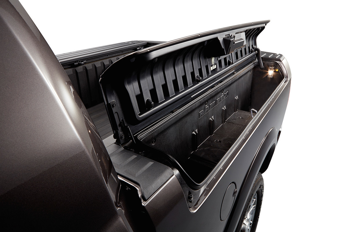 2018 RAM 3500 truck class exclusive RamBox cargo system