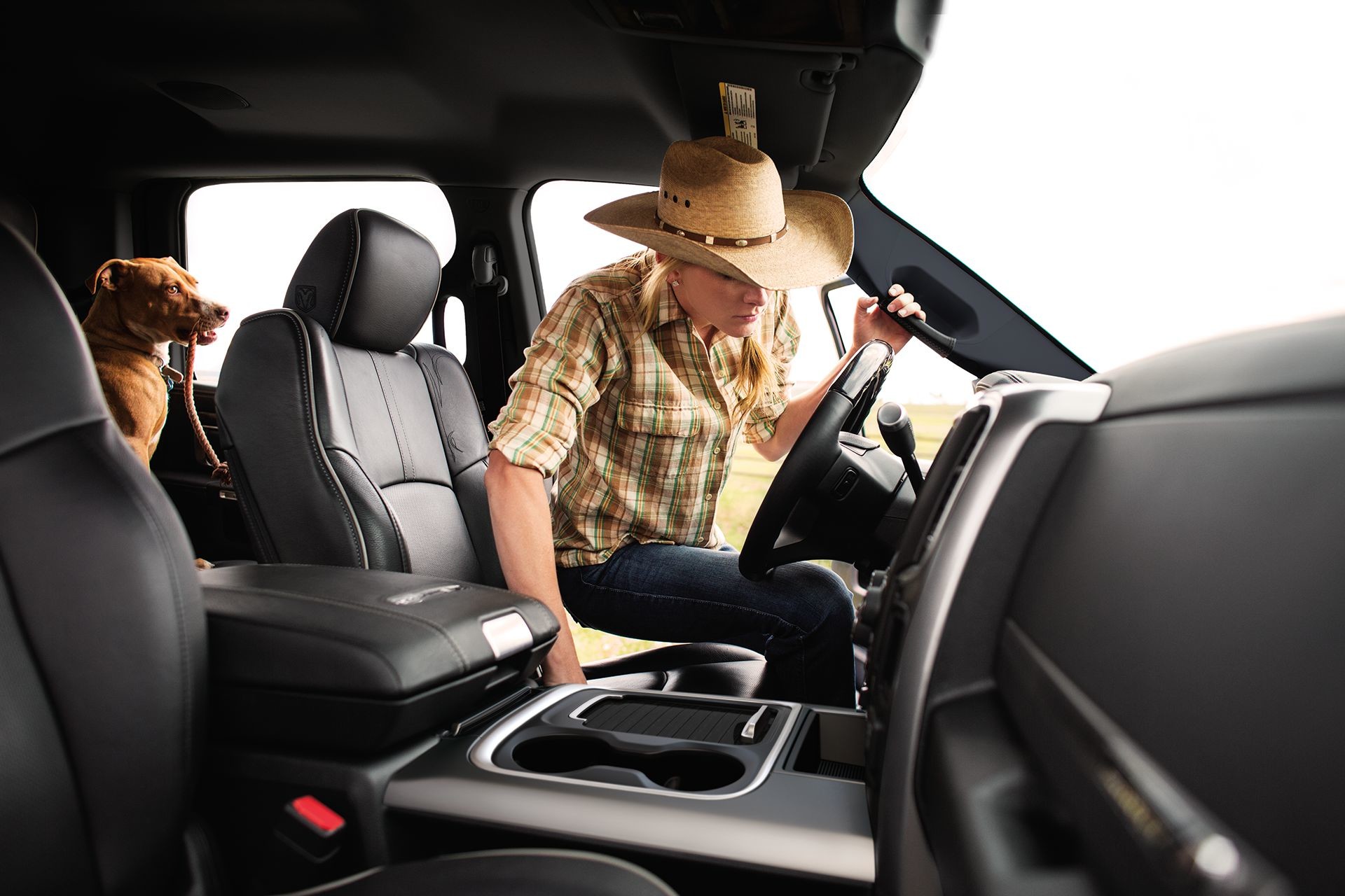 2018 RAM 3500 truck spacious cabin