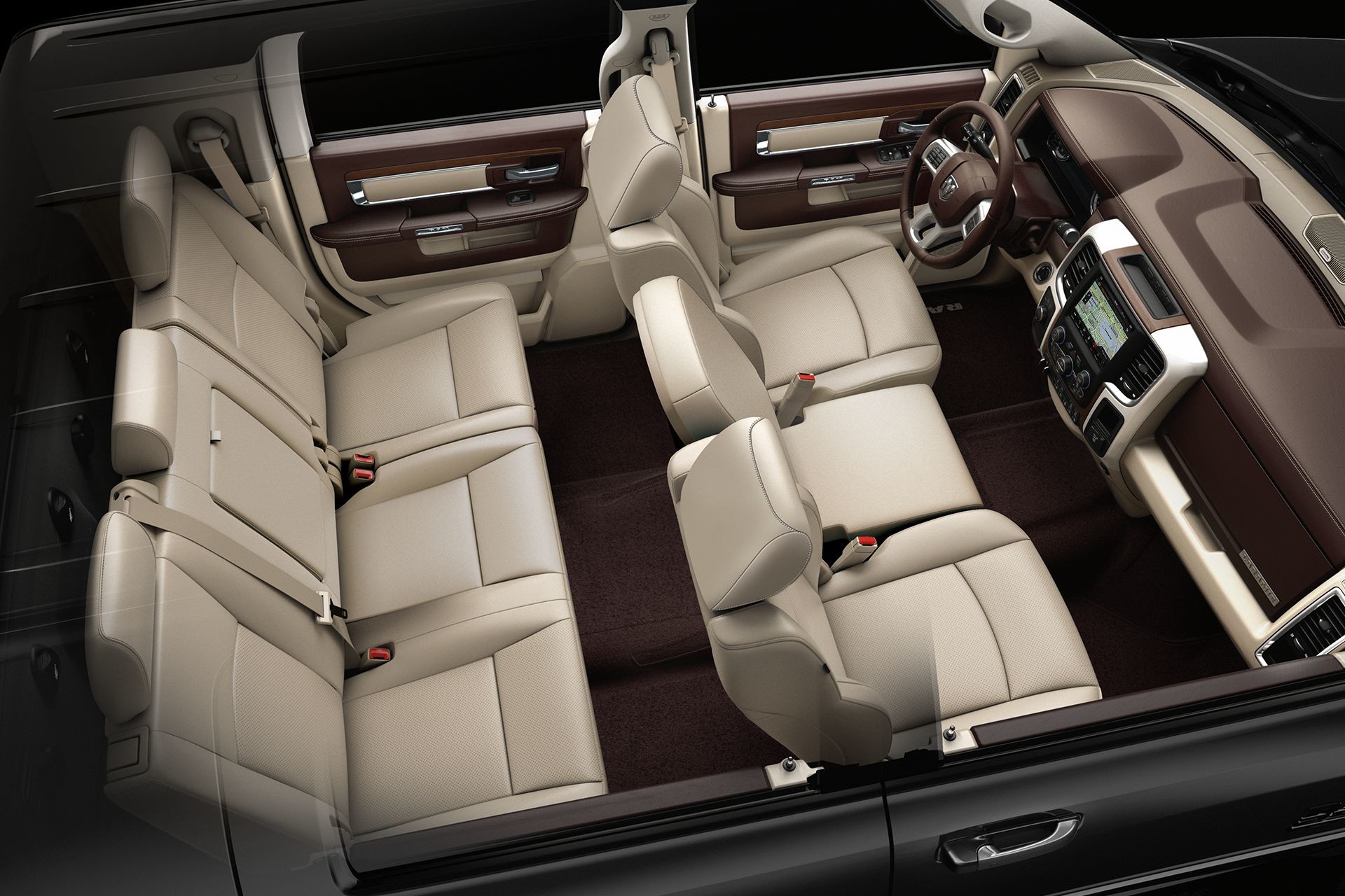 2018 Ram 3500 spacious and stylish interior