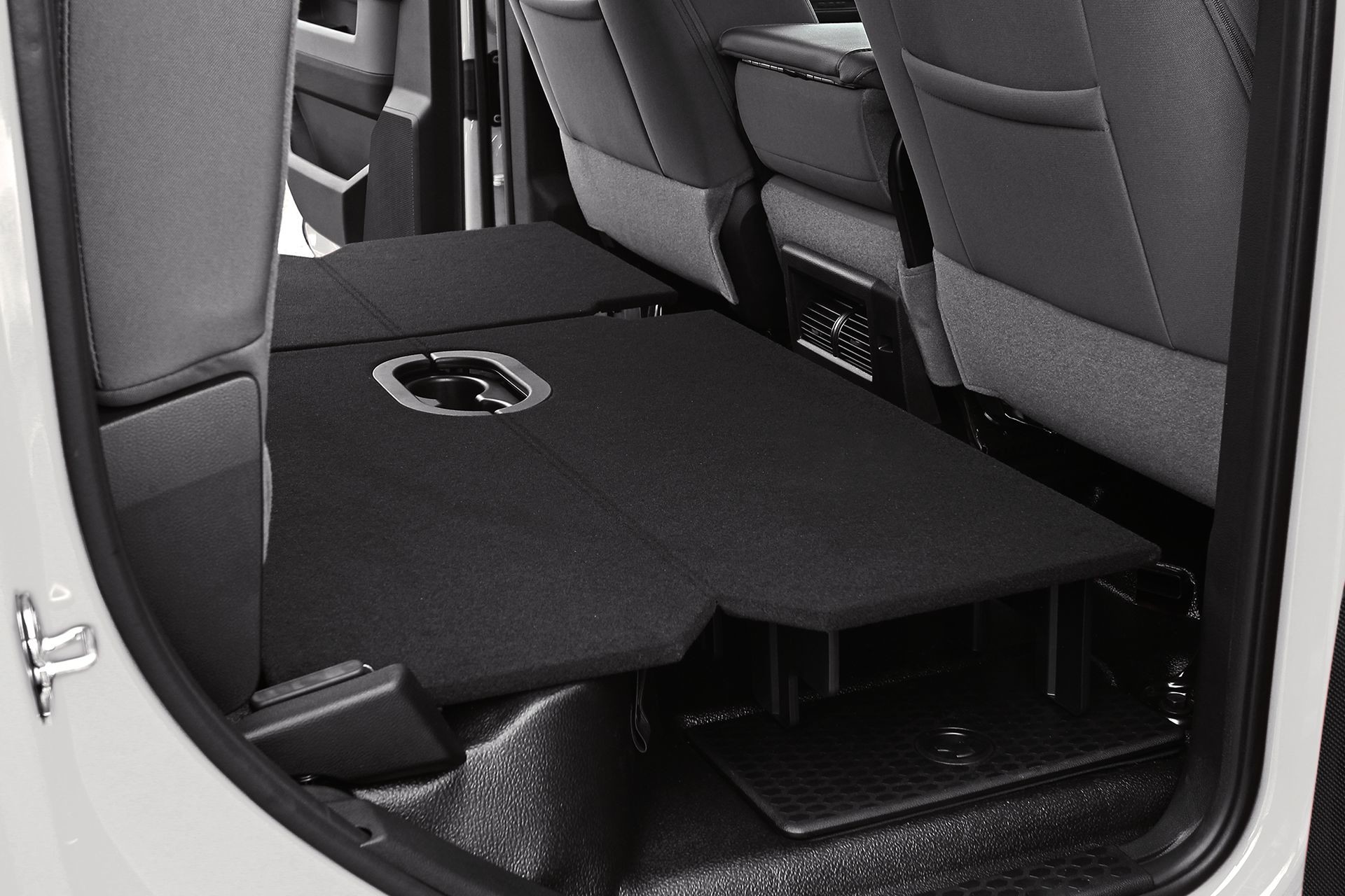 2018 RAM 3500 truck mega cab fold-flat rear seats