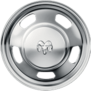 17-inch argent steel