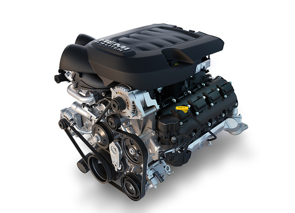 Moteur V8 Hemi de 6,4 L à VVT du Ram 3500 2019.