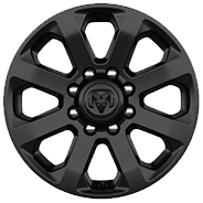 Roues de 20 po en aluminium noir