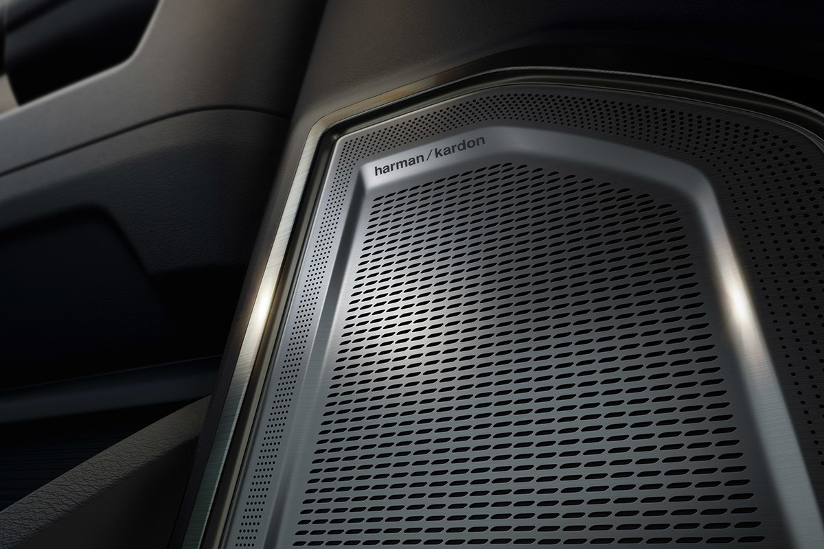 Haut-parleurs Harman Kardon d’un Ram 3500 2022.