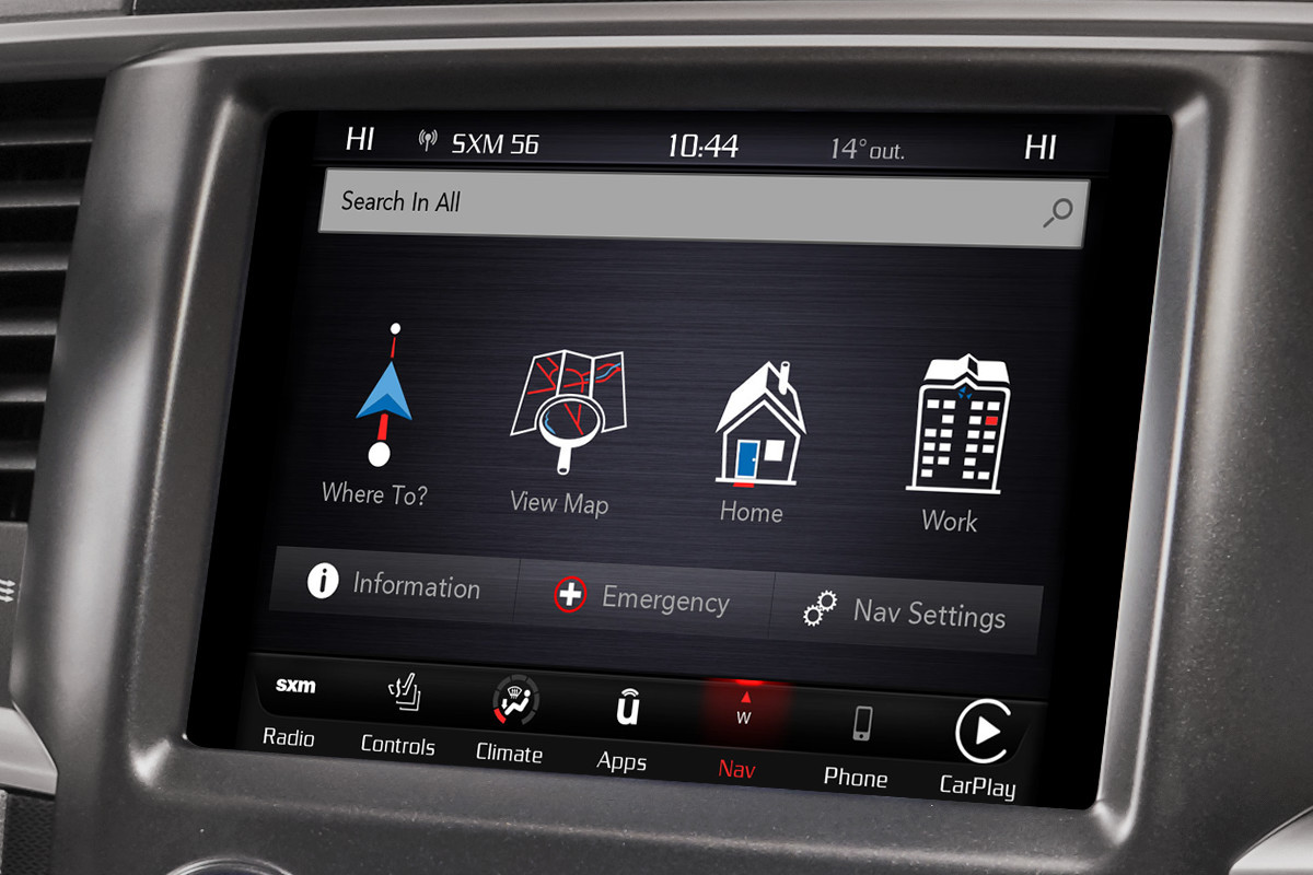 2018 RAM Chassis Cab UConnect 4C multimedia