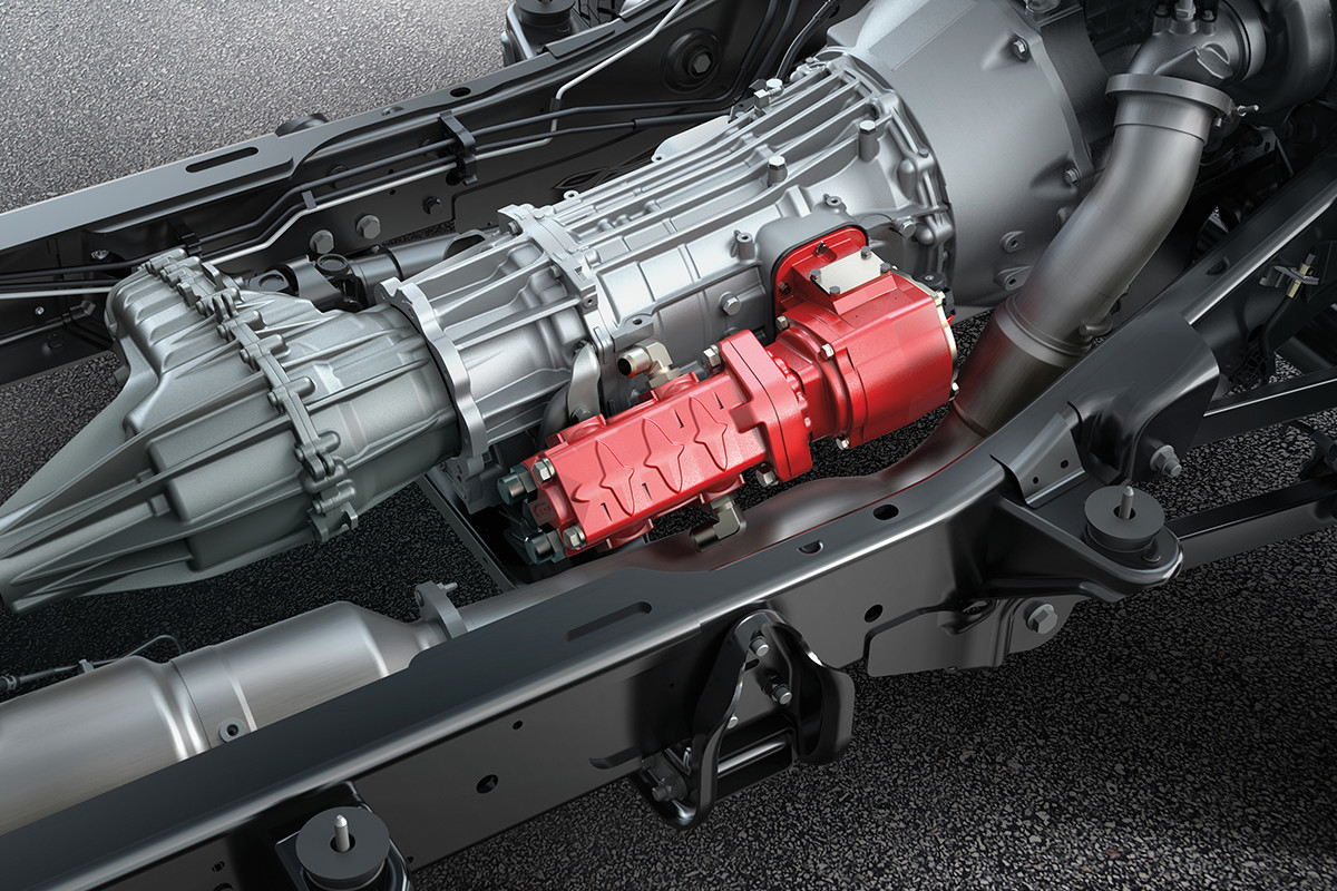 2018 RAM Commercial chassis cab power take off