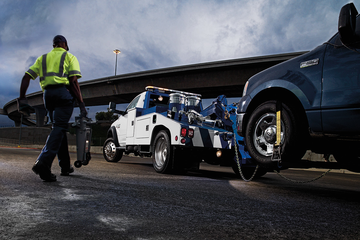 2018 RAM Commercial Chassis Cab towing and hauling