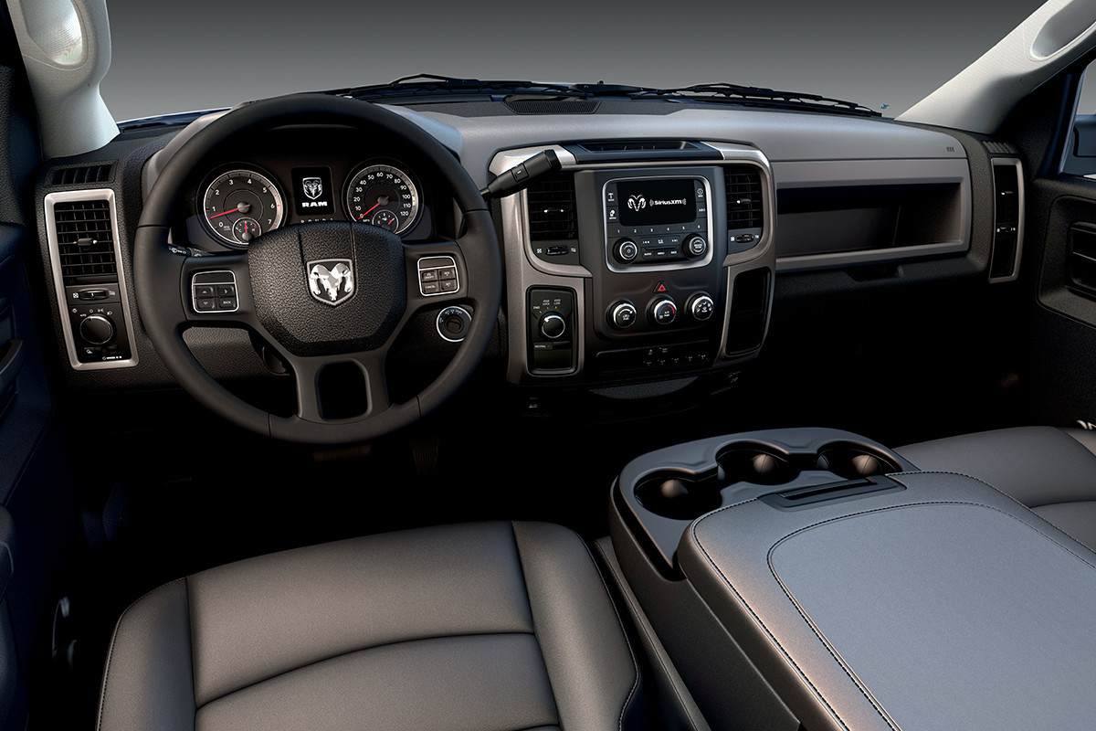 2018 RAM Chassis Cab with spacious, ergonomically designed interior