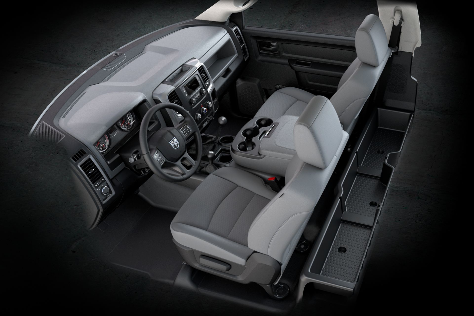 2018 RAM Chassis Cab spacious comfortable interior