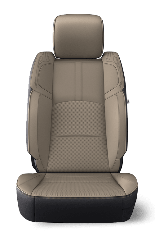 Premium Leather-Faced with Perforated Inserts - Indigo/Light Frost