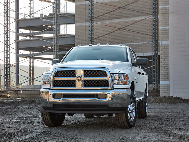 2018 RAM 1500, shown in red