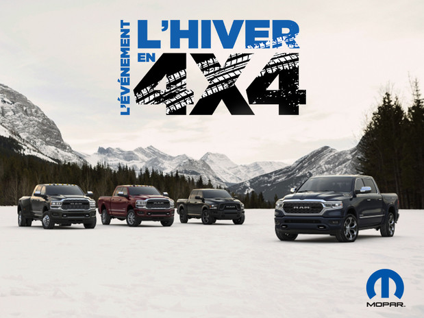 Événement l'hiver 4x4