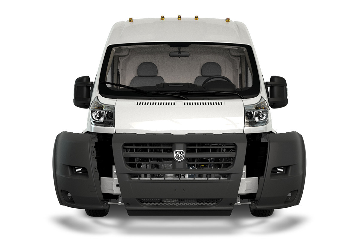 2018 RAM ProMaster modular 3 piece front fascia